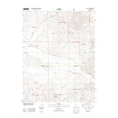 2013 Map of Doyleville, 2013 Print