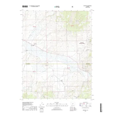 2019 Map of Doyleville, 2019 Print