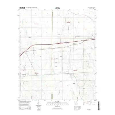 2015 Map of Doyline, 2015 Print