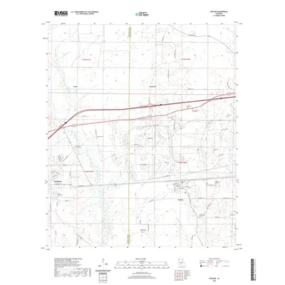 2020 Map of Doyline, 2020 Print
