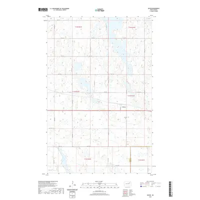 2020 Map of Doyon, 2020 Print