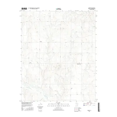 2016 Map of Dozier, 2016 Print