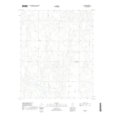 2019 Map of Dozier, 2019 Print