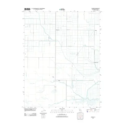 2012 Map of Dozier, 2012 Print