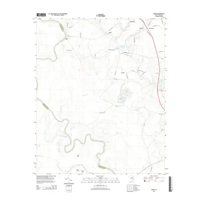 2014 Map of Drake, 2014 Print