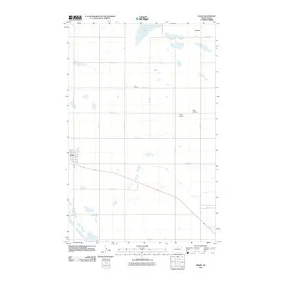 2011 Map of Drake, 2011 Print