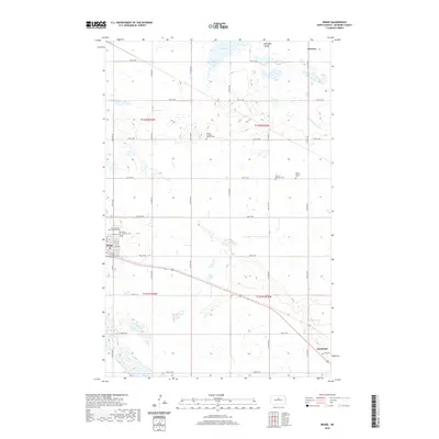 2020 Map of Drake, 2020 Print