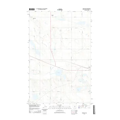 2014 Map of Drake NW, 2014 Print