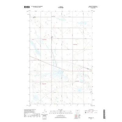 2017 Map of Drake NW, 2017 Print