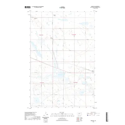 2020 Map of Drake NW, 2020 Print