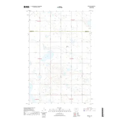2018 Map of Drake SW, 2018 Print