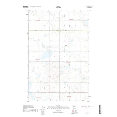 2020 Map of Drake SW, 2020 Print