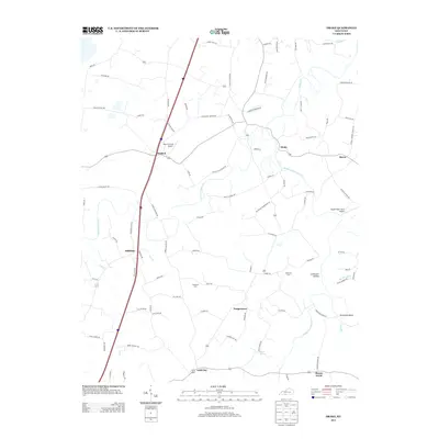 2013 Map of Drake, 2013 Print