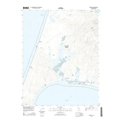 2015 Map of Drakes Bay, 2015 Print