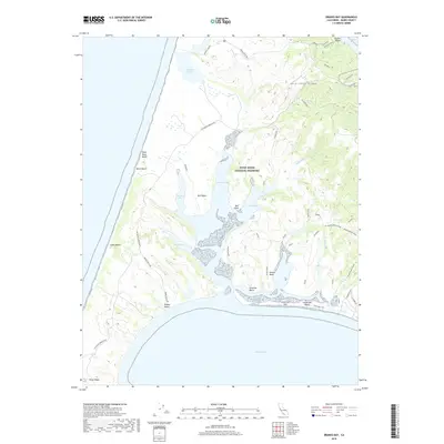 2018 Map of Drakes Bay, 2018 Print