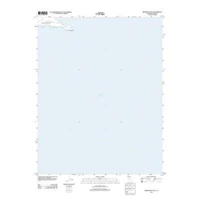 2012 Map of Drakes Bay OE S, 2012 Print