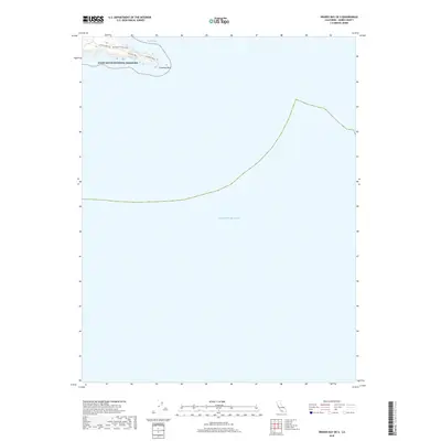 2018 Map of Drakes Bay OE S, 2018 Print