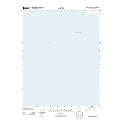 2012 Map of Drakes Bay OE SW, 2012 Print