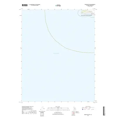 2018 Map of Drakes Bay OE SW, 2018 Print