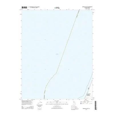 2015 Map of Drakes Bay OE W, 2015 Print