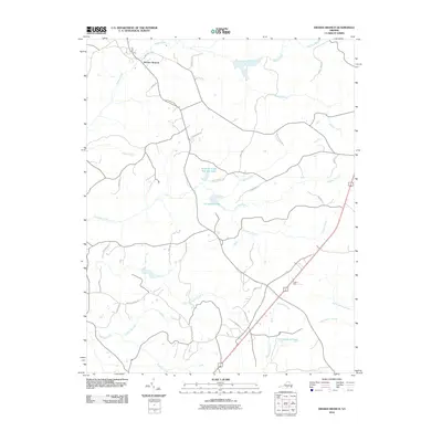 2010 Map of Drakes Branch, 2010 Print