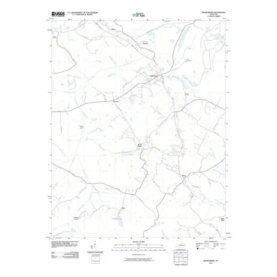 2010 Map of Drakesboro, 2010 Print