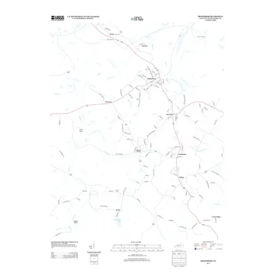 2013 Map of Drakesboro, 2013 Print