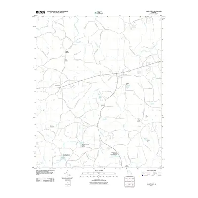 2011 Map of Draketown, 2011 Print