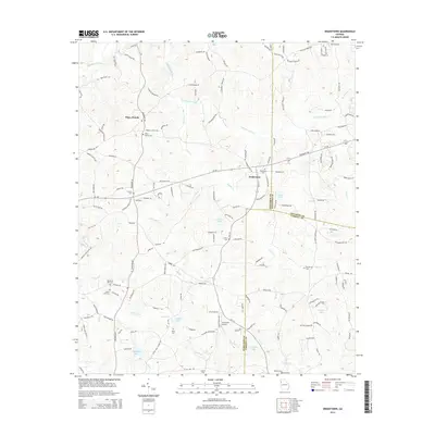 2014 Map of Draketown, 2014 Print