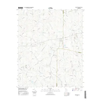 2017 Map of Draketown, 2017 Print