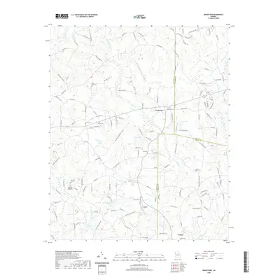 2020 Map of Draketown, 2020 Print