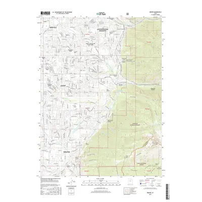 2017 Map of Draper, 2017 Print