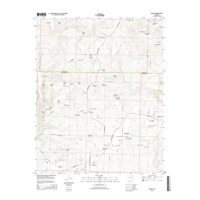 2014 Map of Drasco, 2014 Print