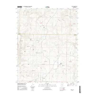 2017 Map of Drasco, 2017 Print