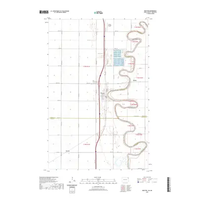 2020 Map of Drayton, 2020 Print