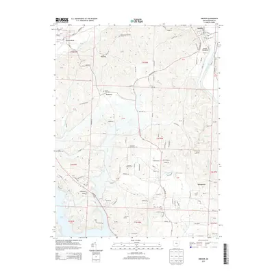 2013 Map of Dresden, 2013 Print