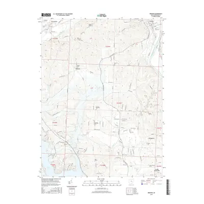 2016 Map of Dresden, 2016 Print