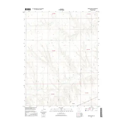 2015 Map of Dresden North, 2015 Print