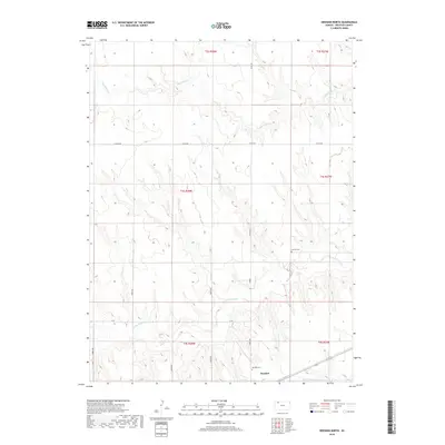 2018 Map of Dresden North, 2018 Print