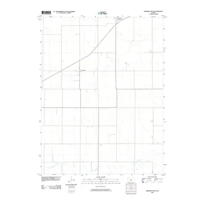 2009 Map of Dresden South, 2009 Print
