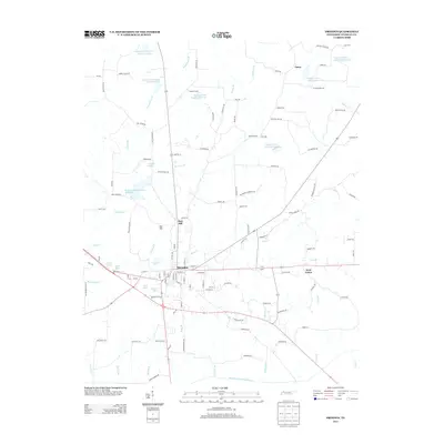 2013 Map of Dresden, 2013 Print