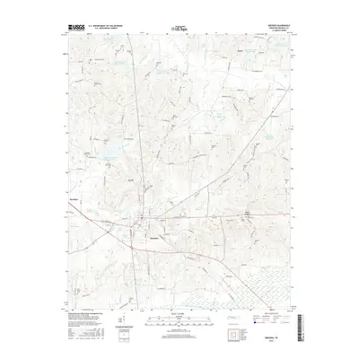 2016 Map of Dresden, 2016 Print