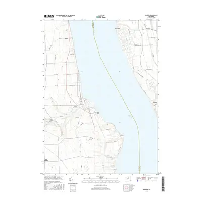 2016 Map of Dresden, 2016 Print