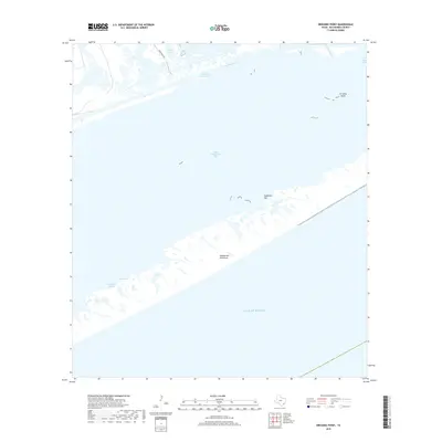 2019 Map of Dressing Point, 2019 Print
