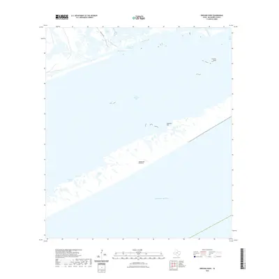 2022 Map of Dressing Point, 2022 Print