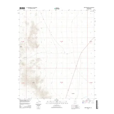 2014 Map of Drew Spring Well, 2014 Print