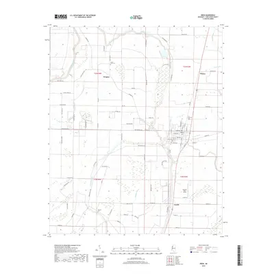 2018 Map of Drew, 2018 Print
