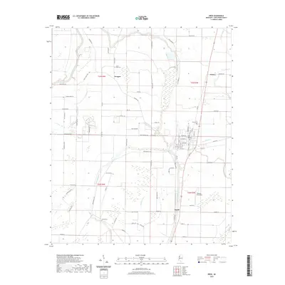 2020 Map of Drew, 2020 Print