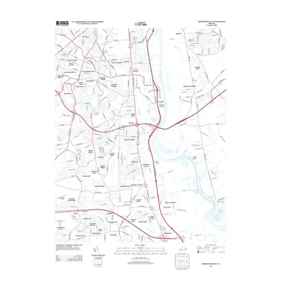 2013 Map of Drewrys Bluff, 2013 Print