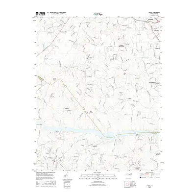 2016 Map of Drexel, 2016 Print